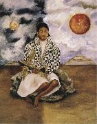 Frida Kahlo Portrait oil painting on canvas